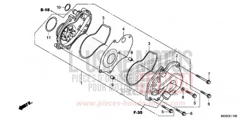 POMPE A EAU NC700SAC de 2012